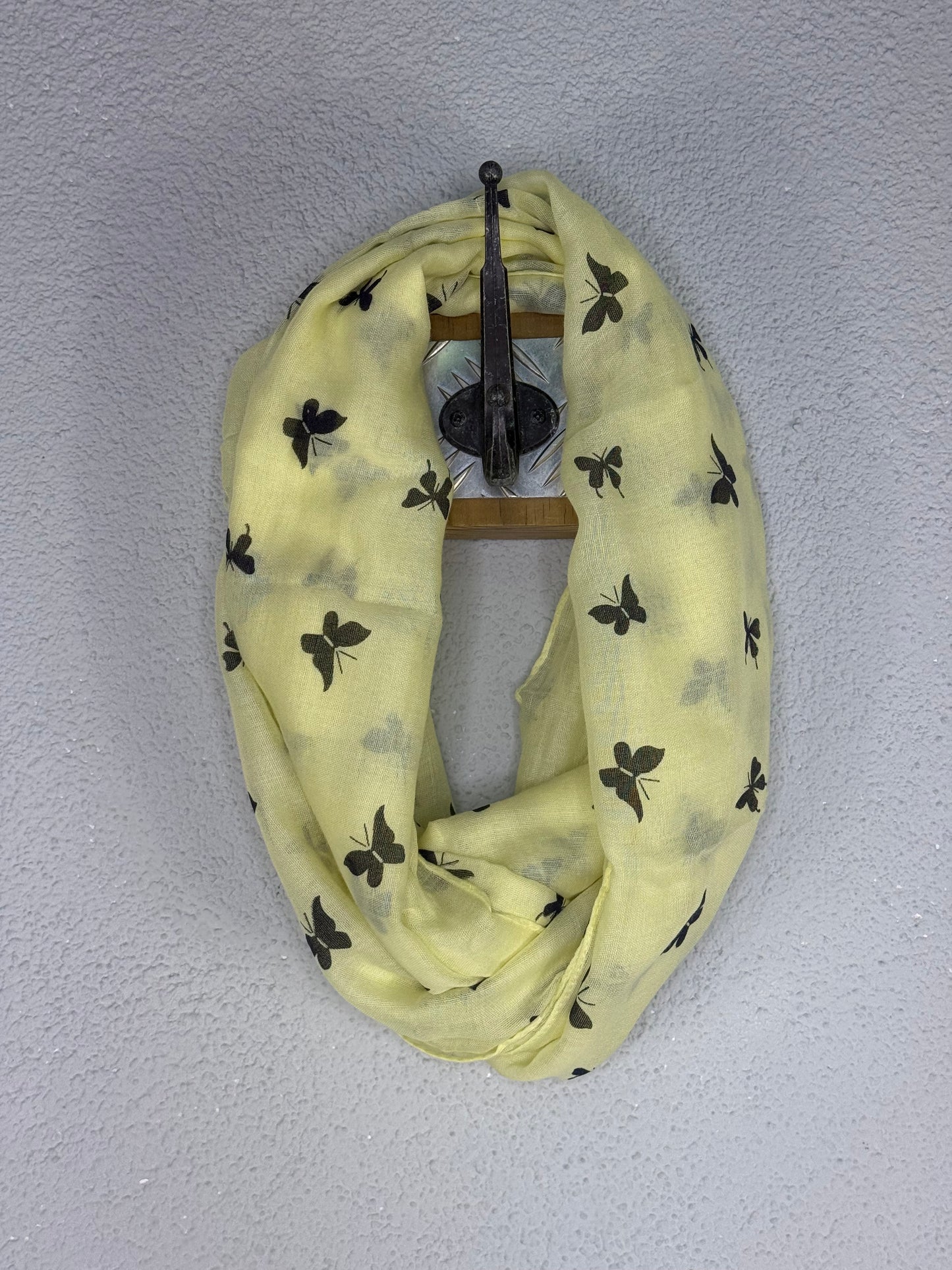 Pañuelo Mariposas Amarillo