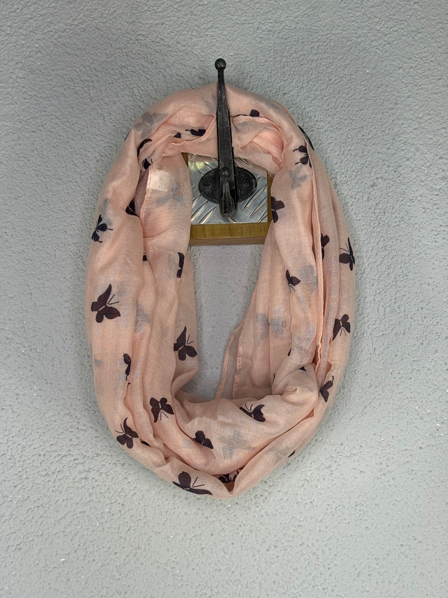 Pañuelo Mariposas Rosa palo