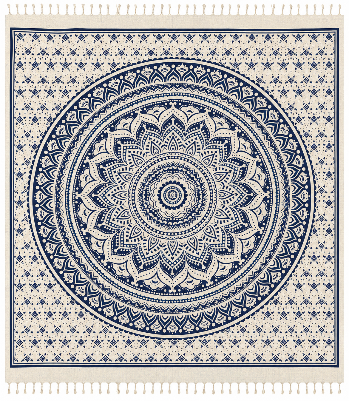 Pareo Mandala Azul 240 x 210