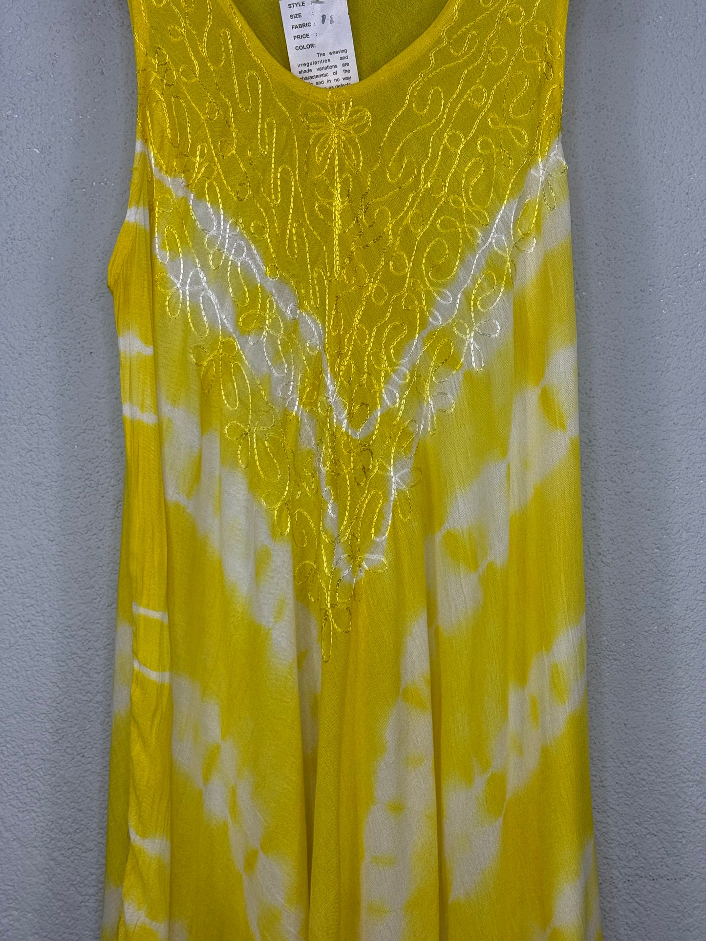 Vestido Filipinas Amarillo