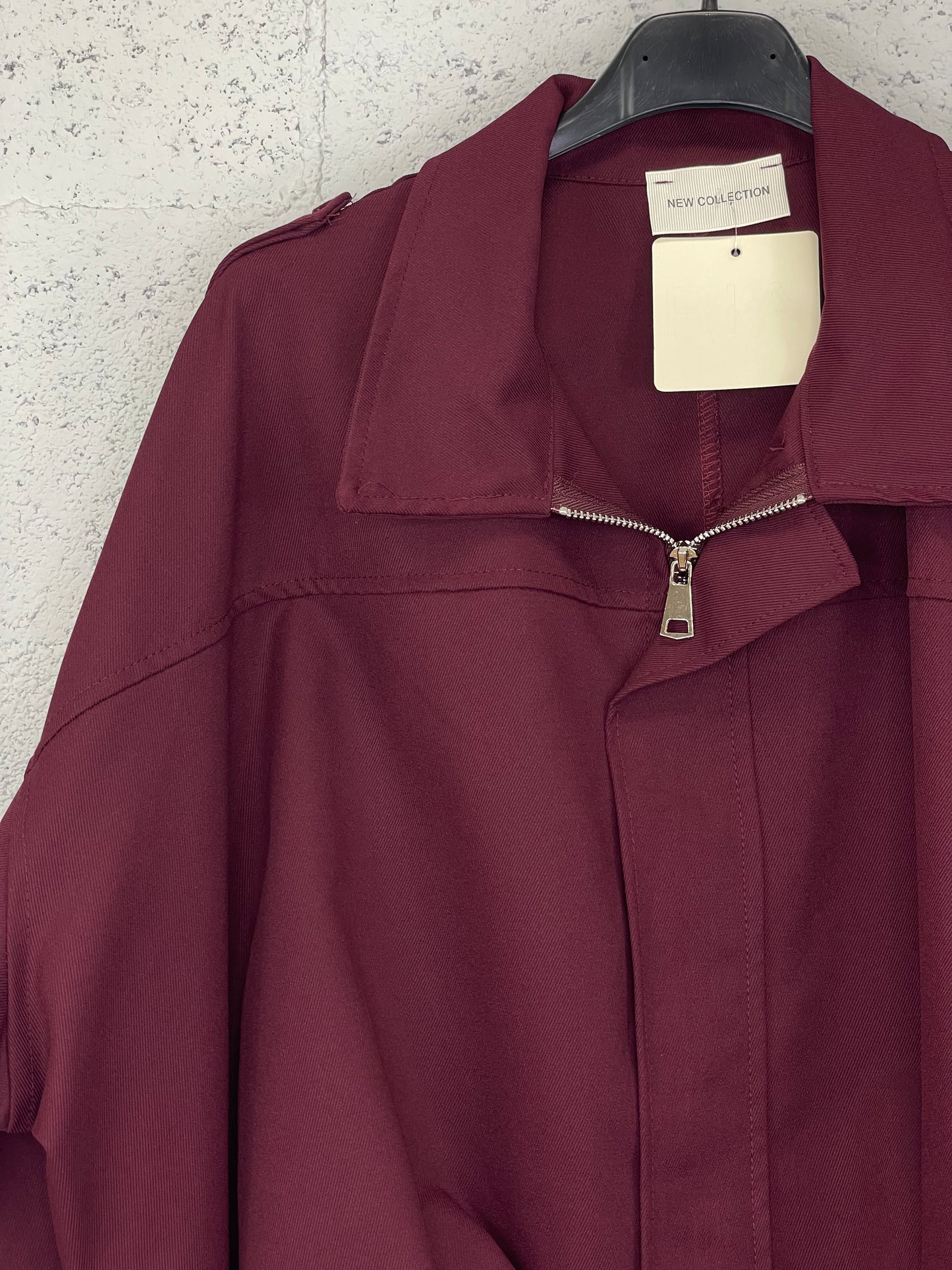 Chaqueta Mónaco Burdeos