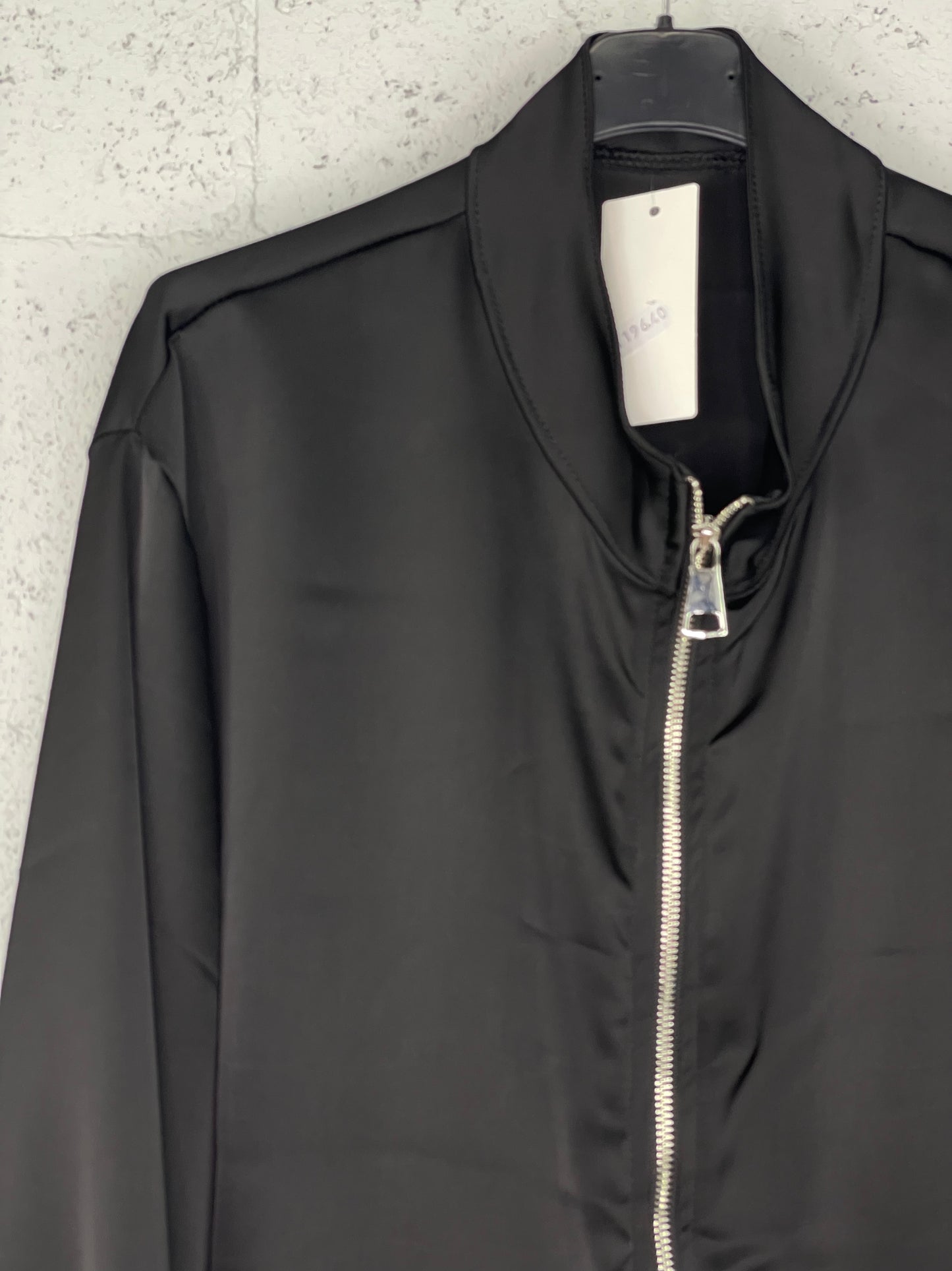 Chaqueta Alba Negro Raso
