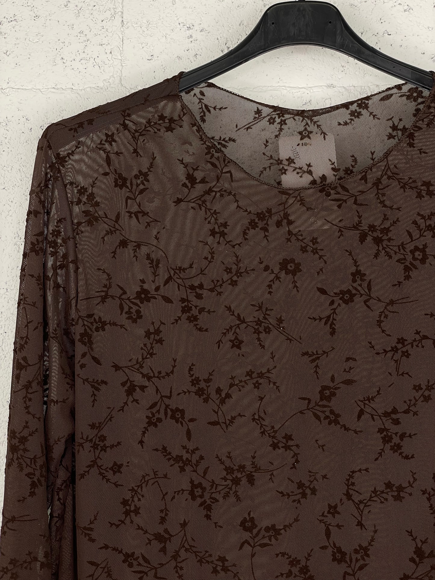 Blusa Abril Marrón Chocolate