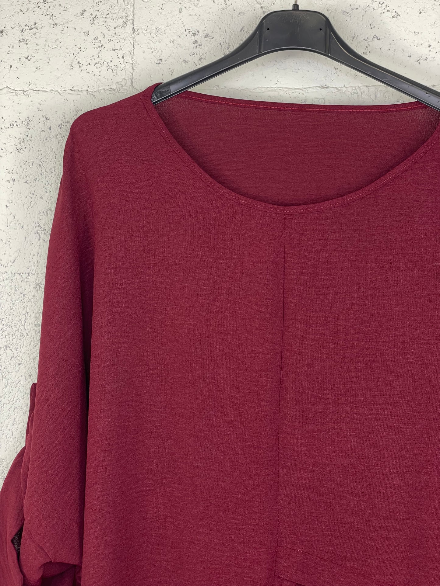 Blusa Aria Burdeos PLUS