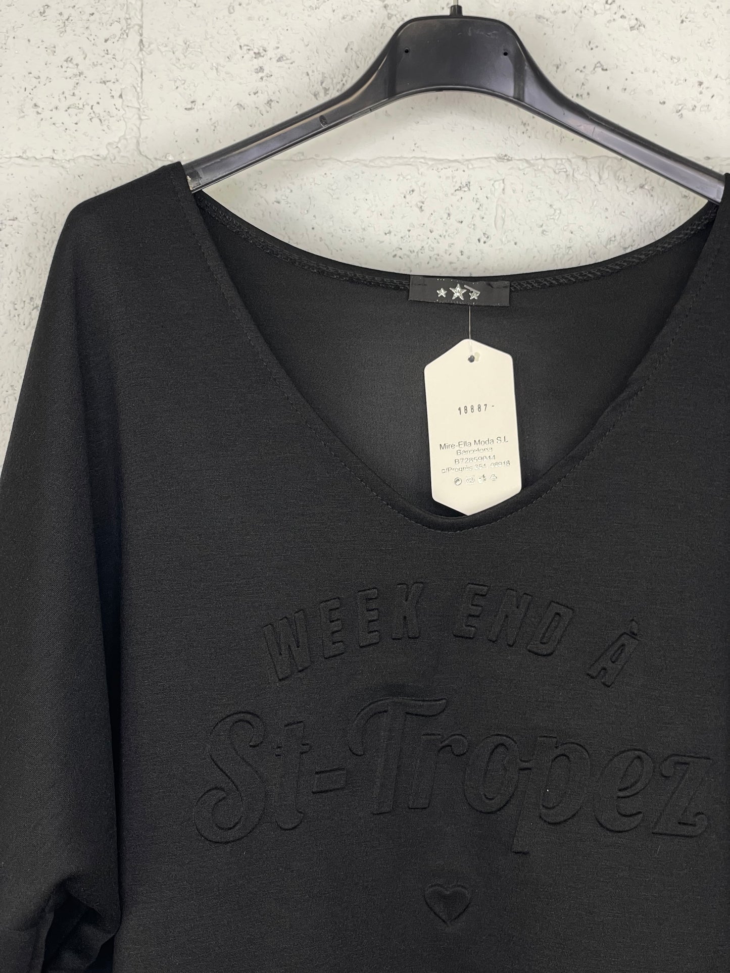 Sudadera Weekend negro