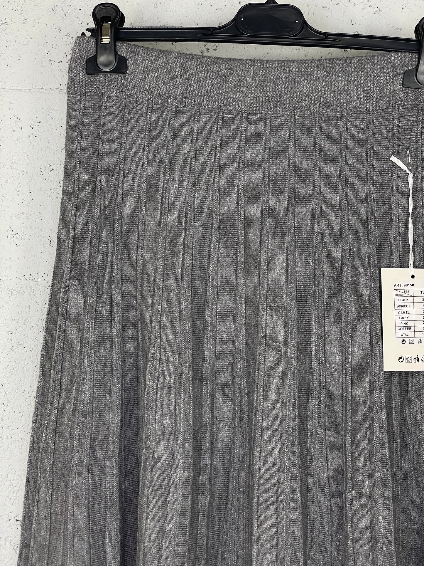 Falda Aura Gris Punto