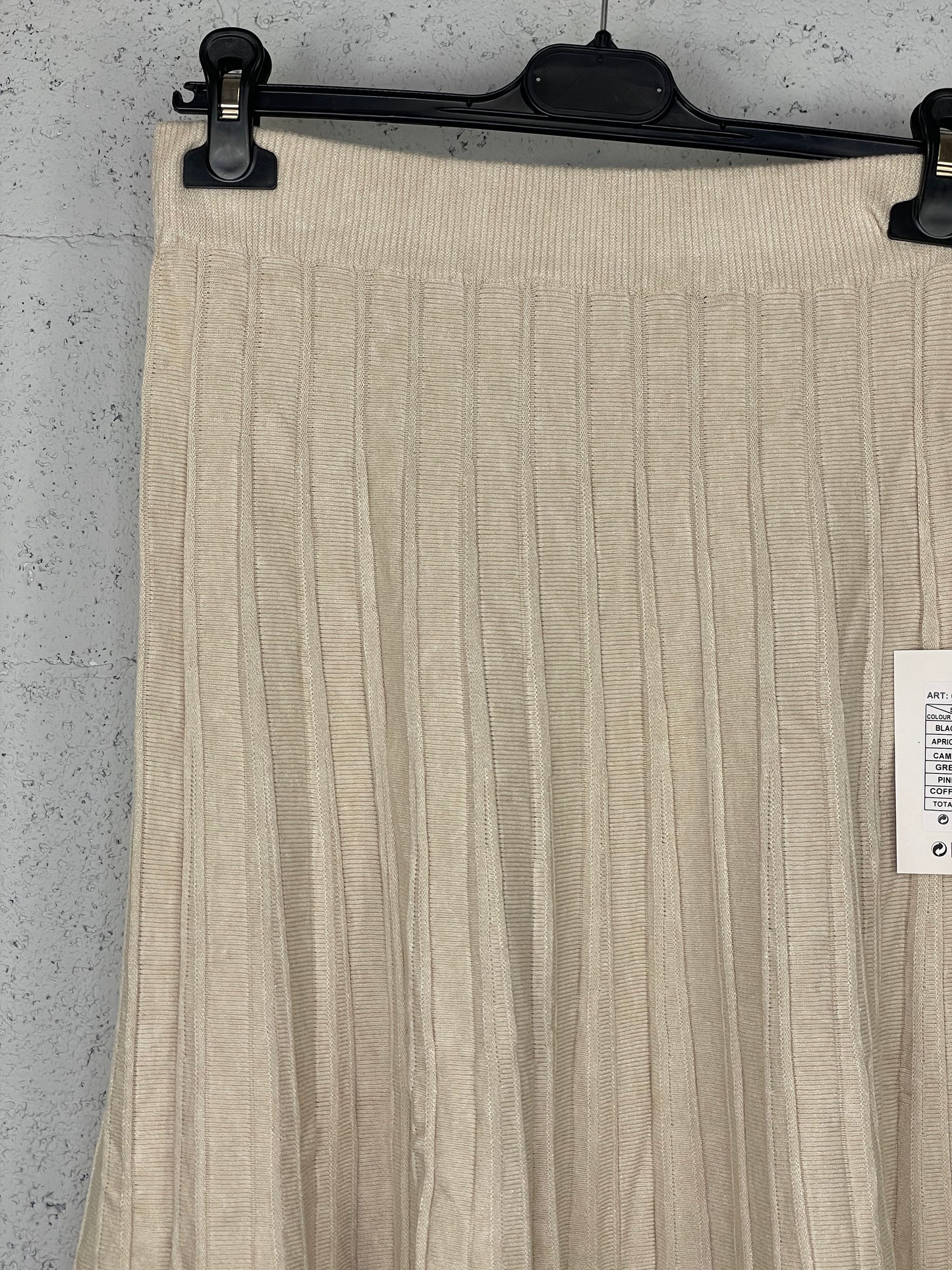 Falda Aura Beige Punto