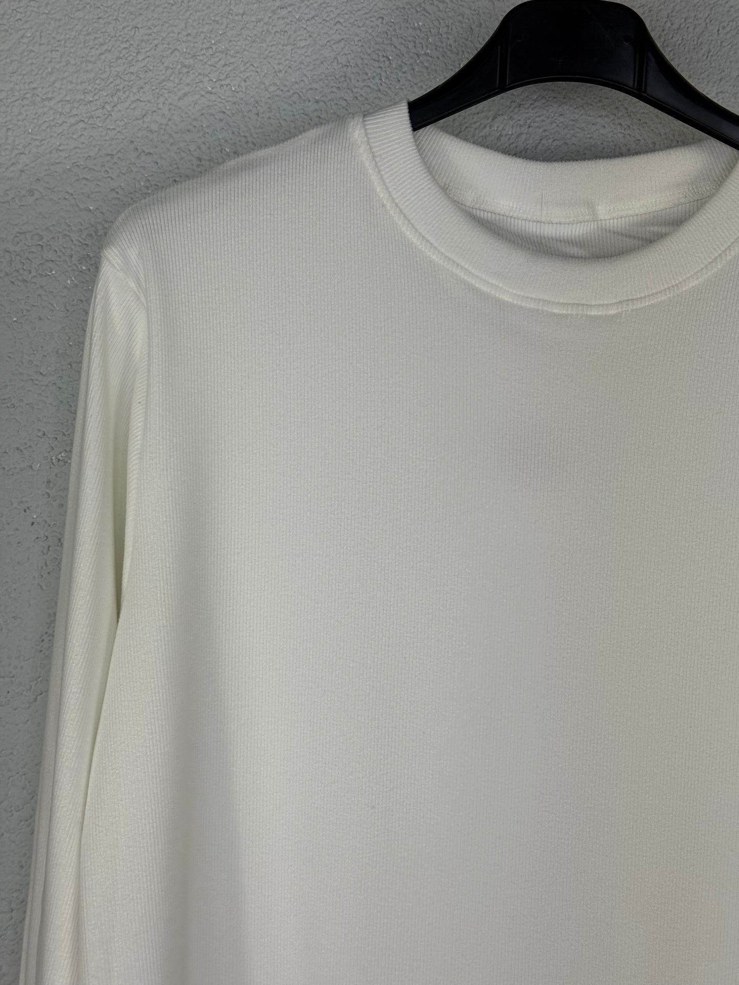Camiseta canalé Blanca vera