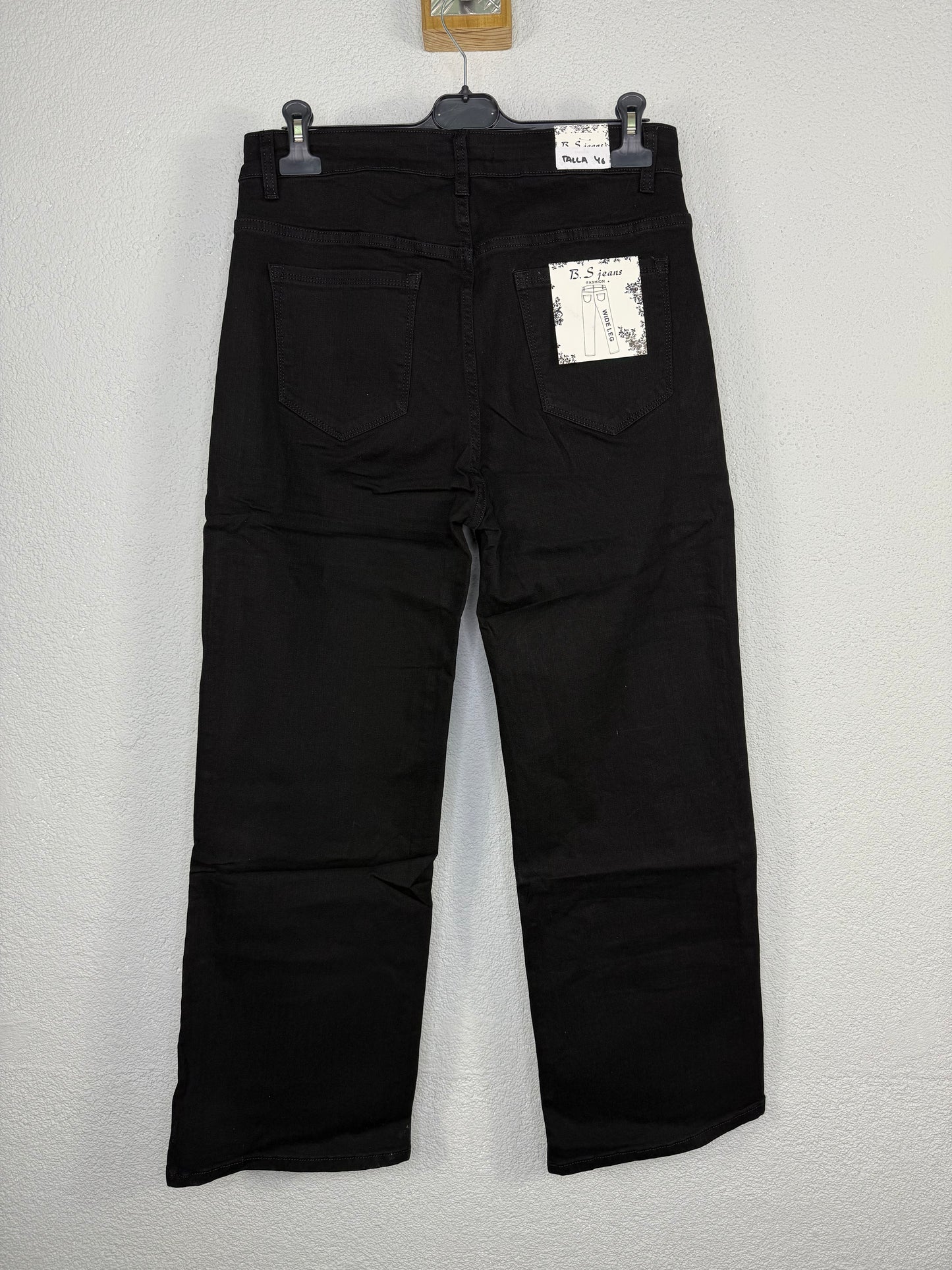 Tejano pata ancha Olesa Negro 46-54