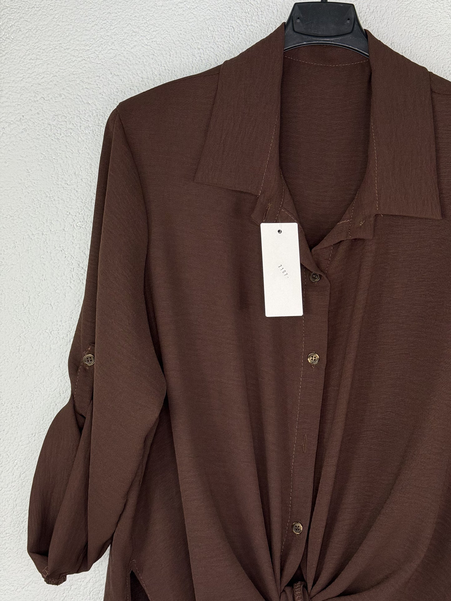 Camisa Selena Chocolate