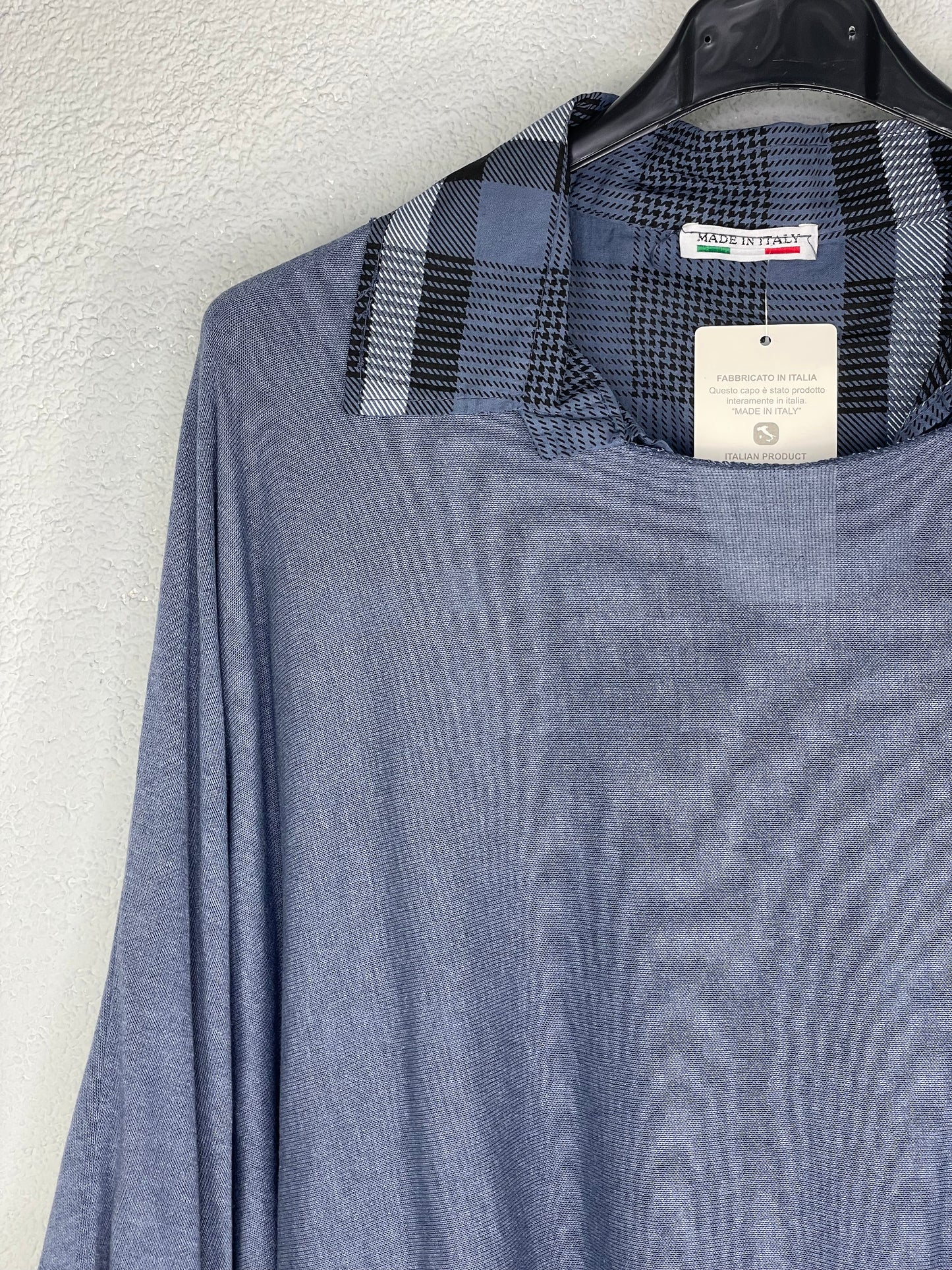 Tere Azul Camisa cuadros