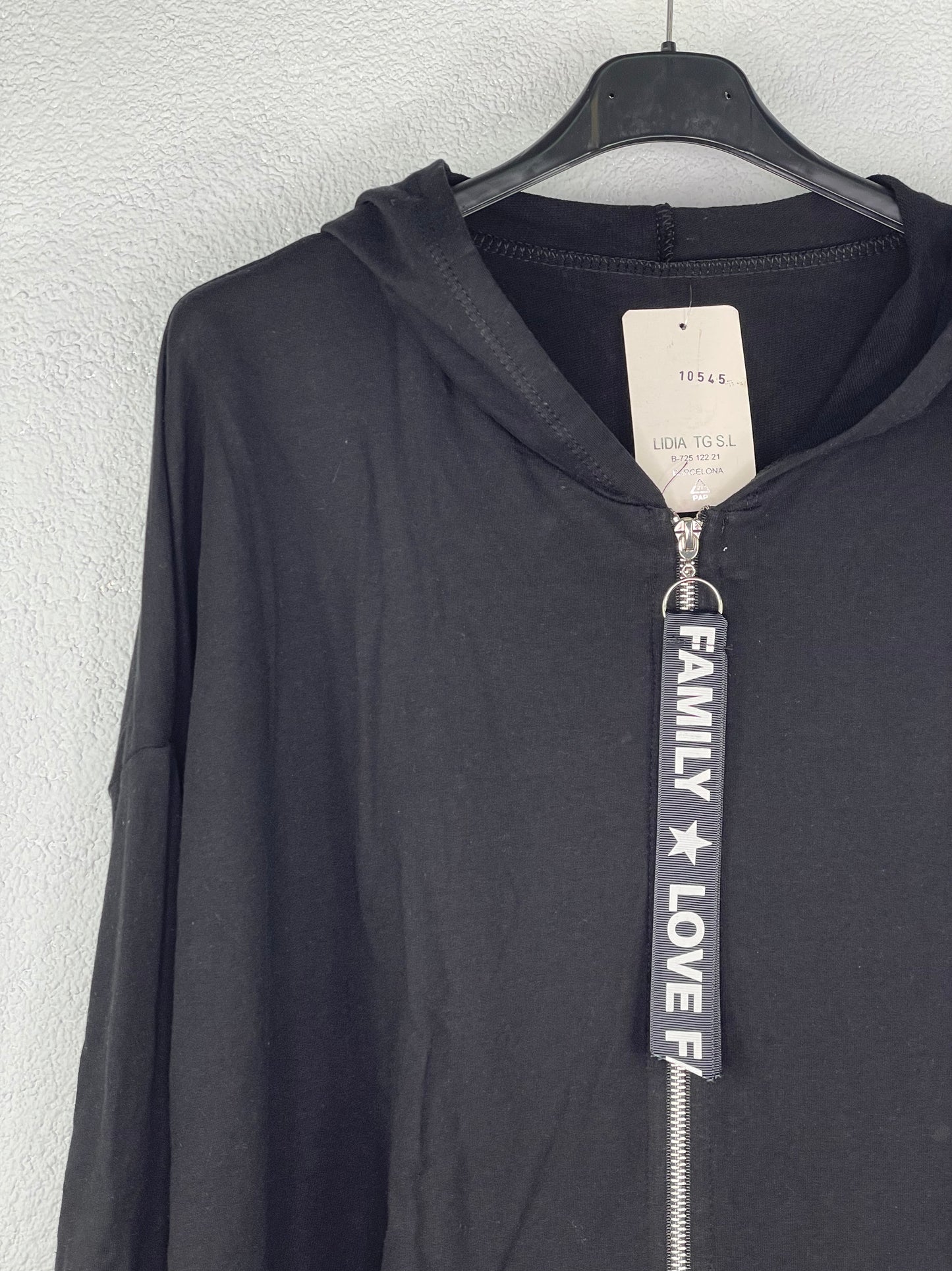 Sudadera Luca Negra L-XL