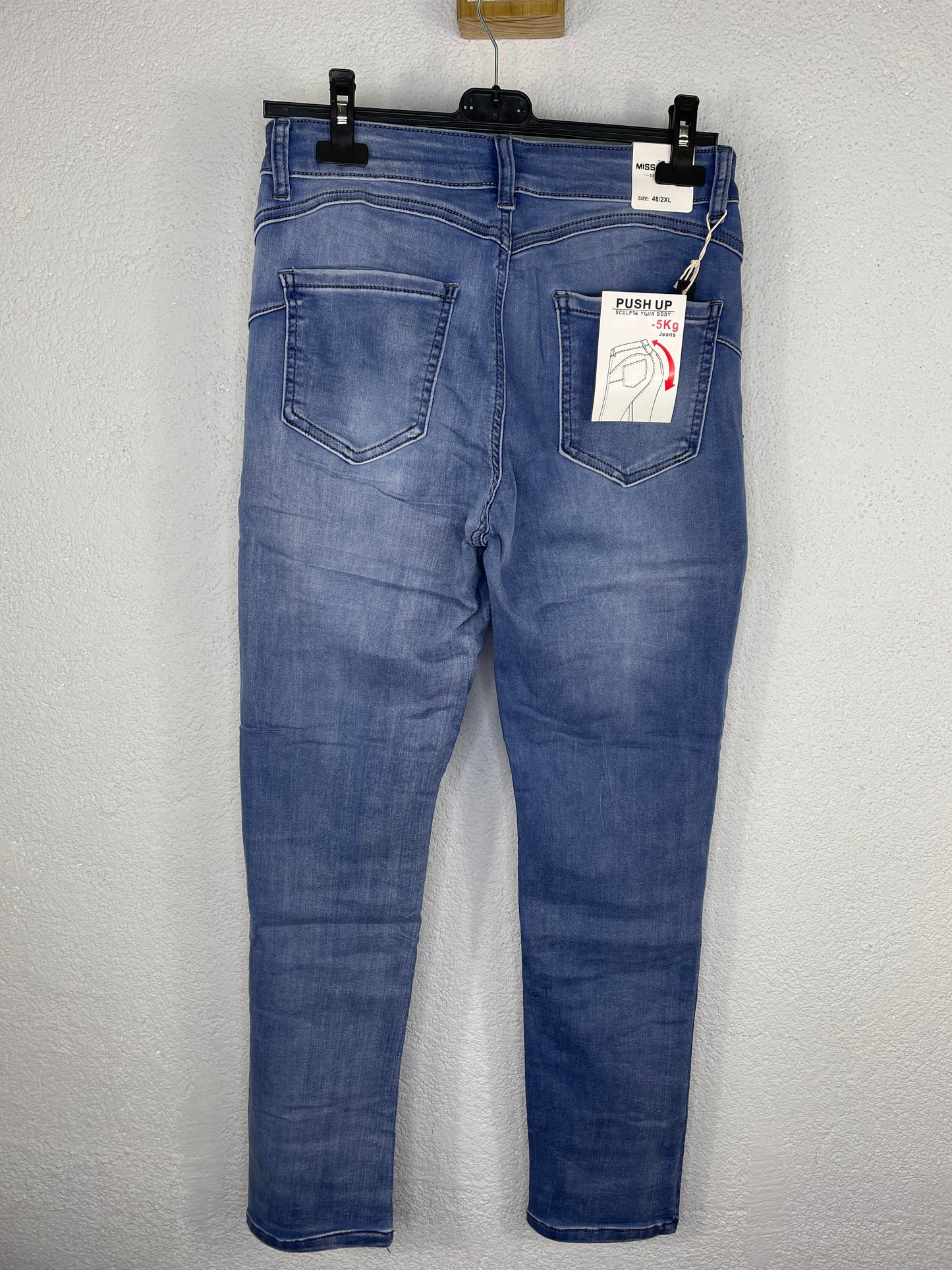 Tejano Pitillo Dona Azul 38-48