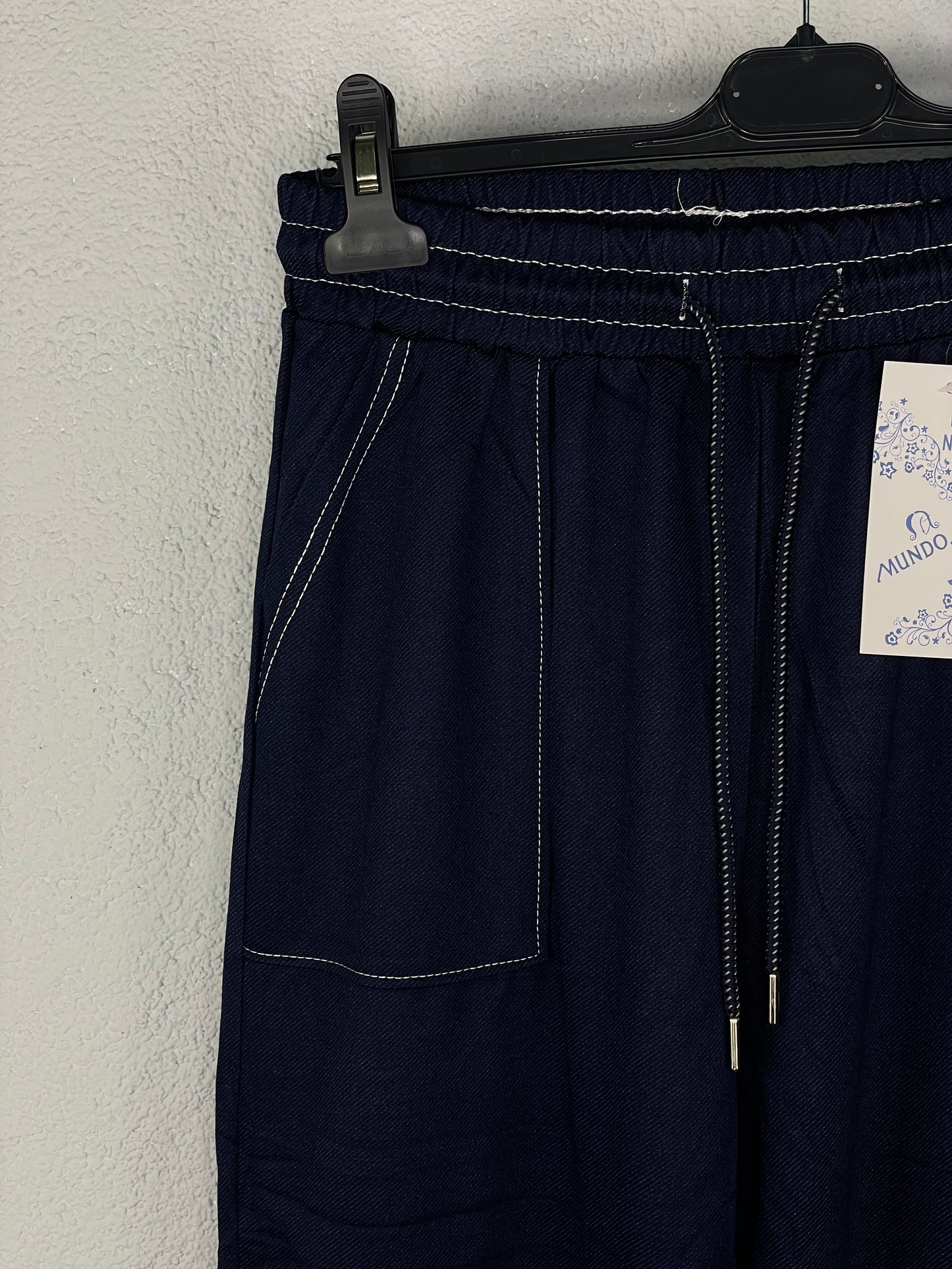 Pantalón Brisa Azul Oscuro