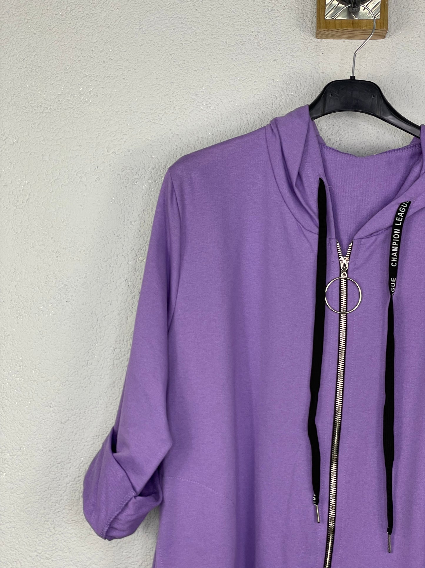 Sudadera Roma Lila M/L