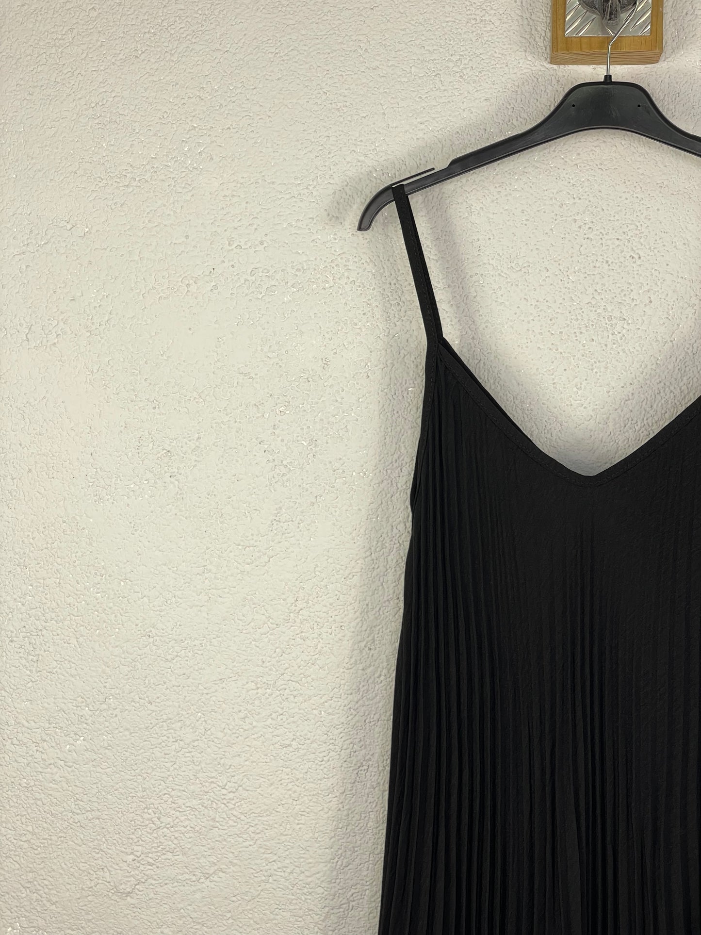 Vestido Plisado Rosana Negro