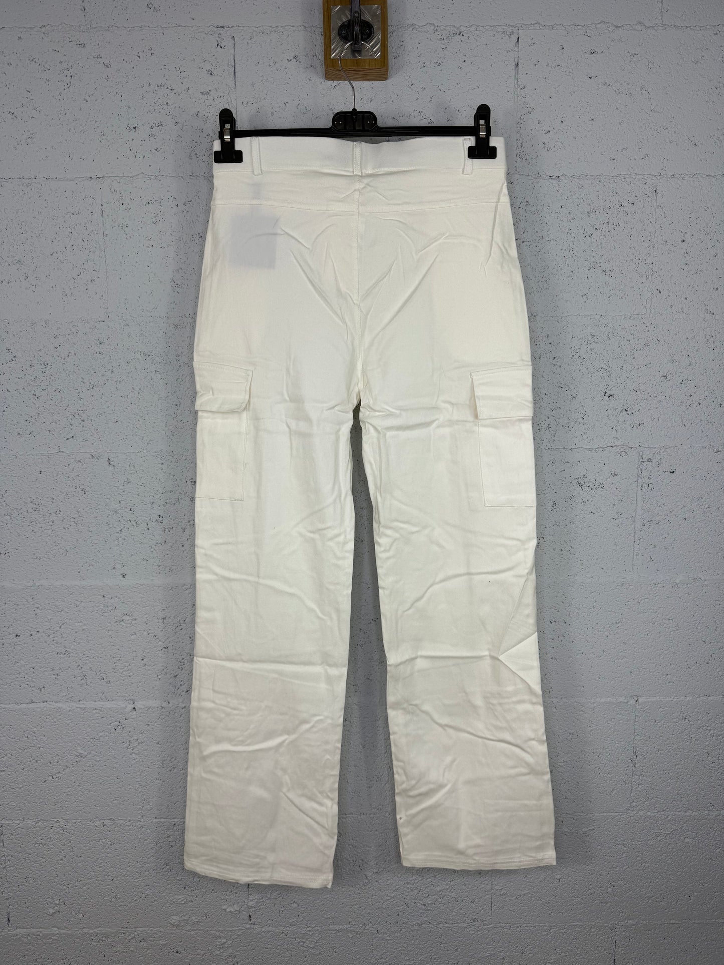 Pantalón cargo Blanco