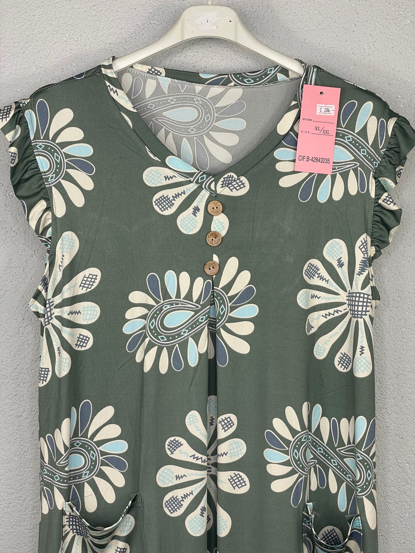 Vestido Paulina Caqui