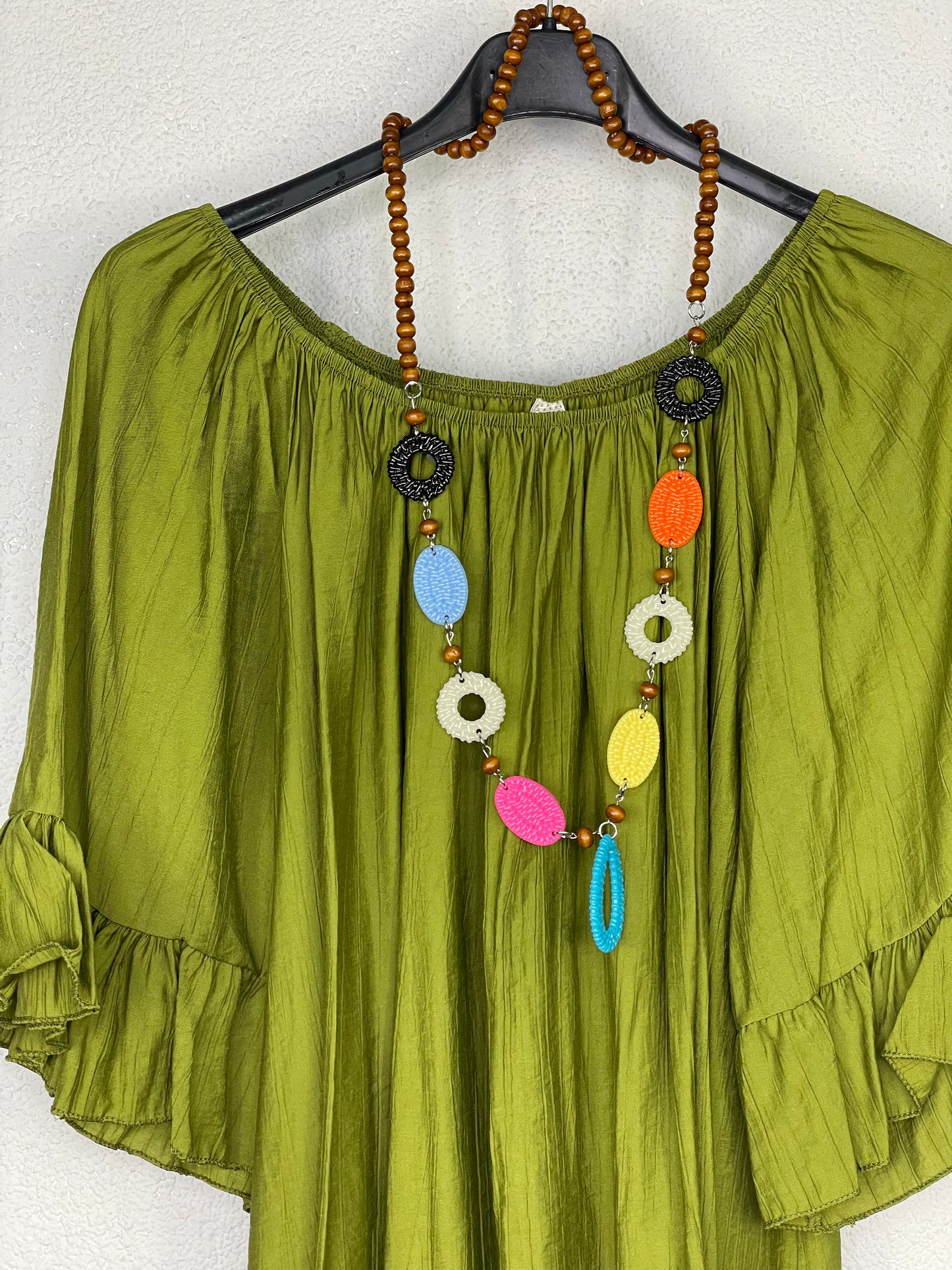 Blusa Valentina Pistacho