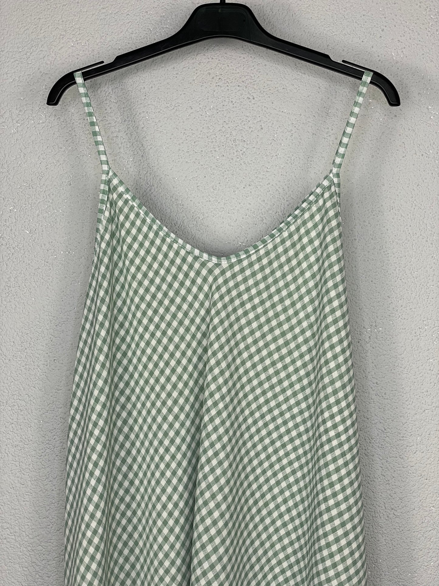 Vestido Aurora Vichy Verde agua