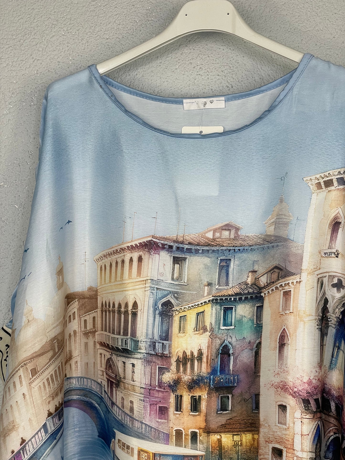 Blusa Arganda Azul bebé