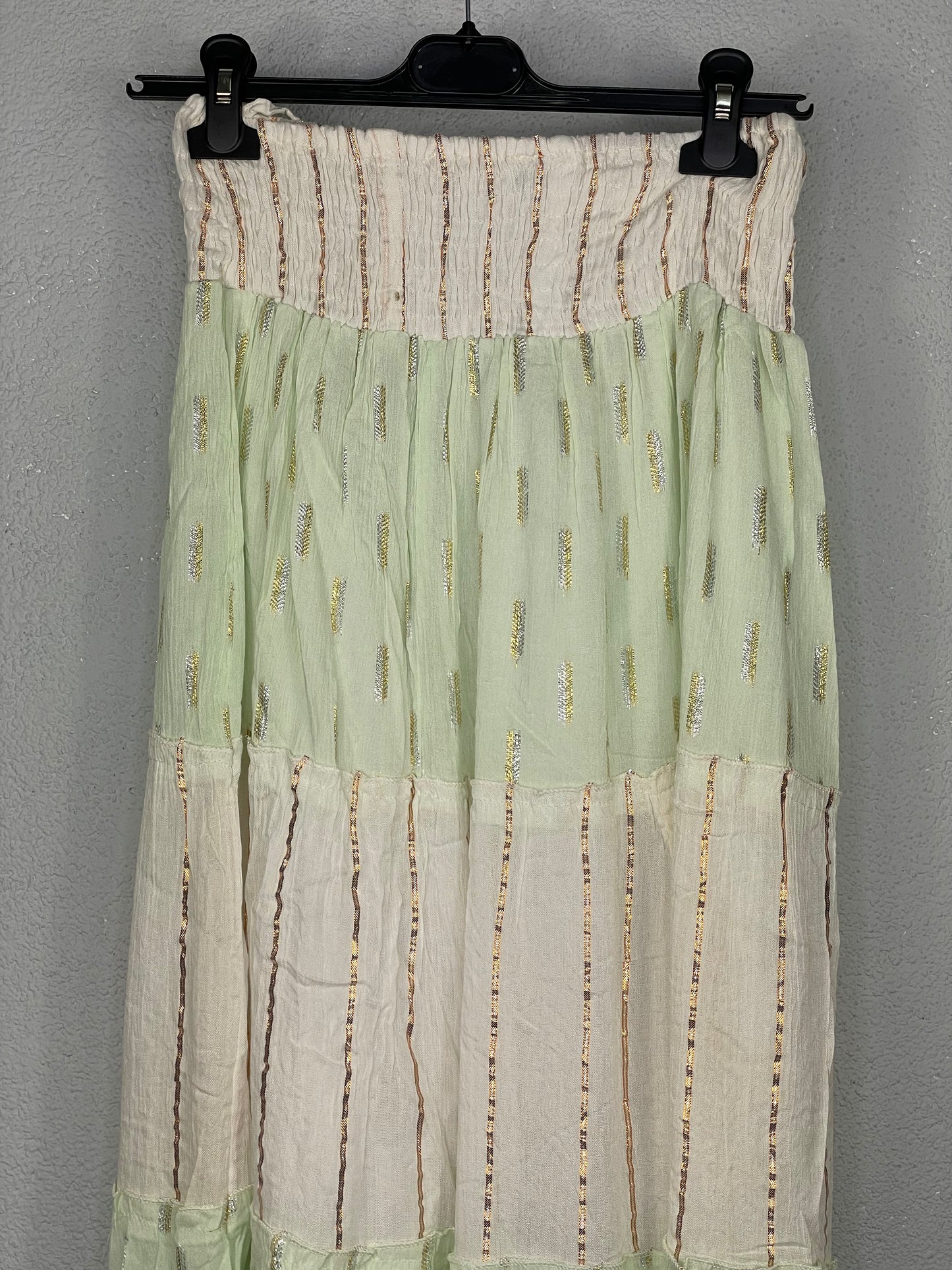 Falda/Vestido Teresa Verde agua