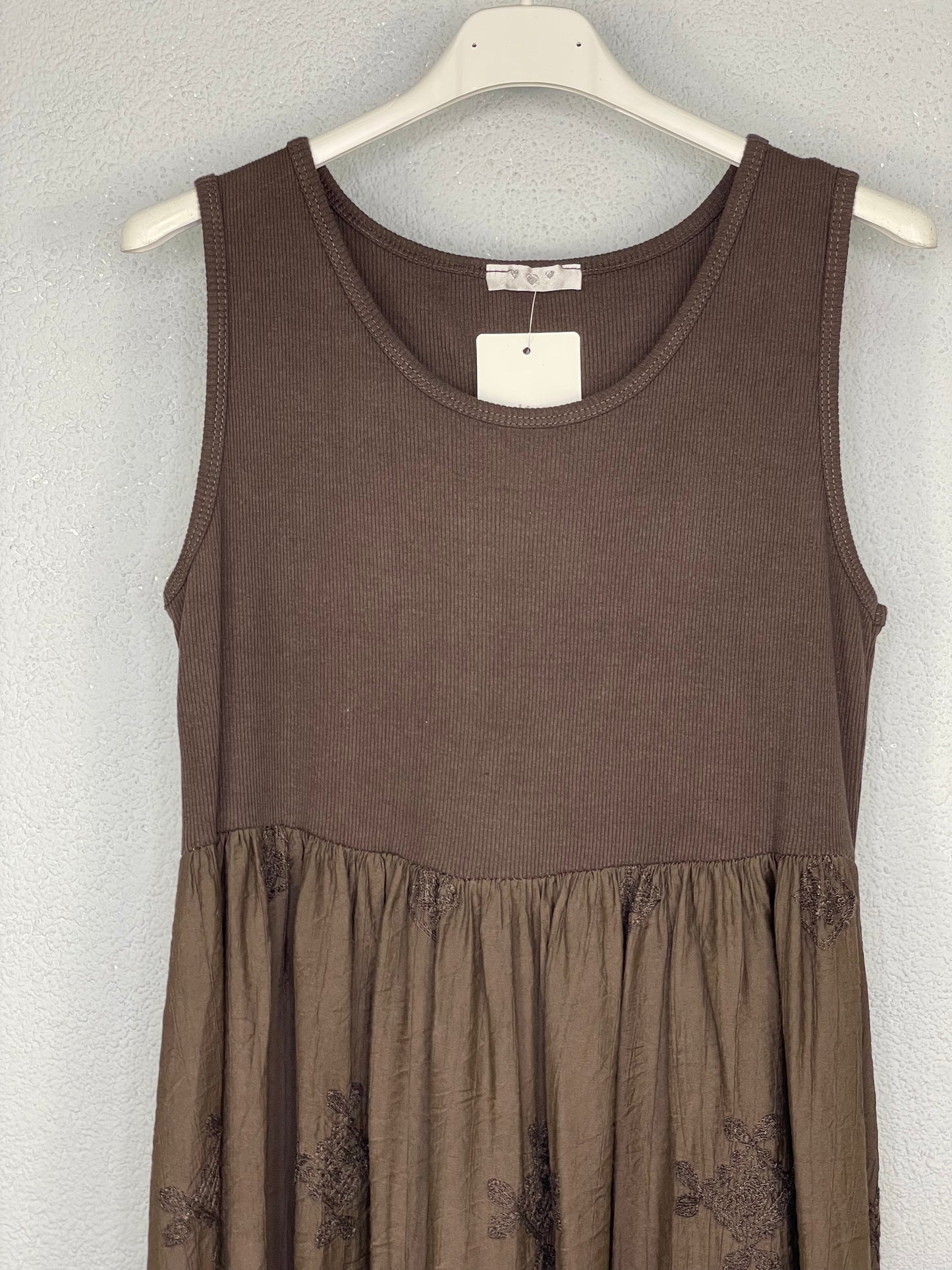 Vestido Cantera Marrón chocolate
