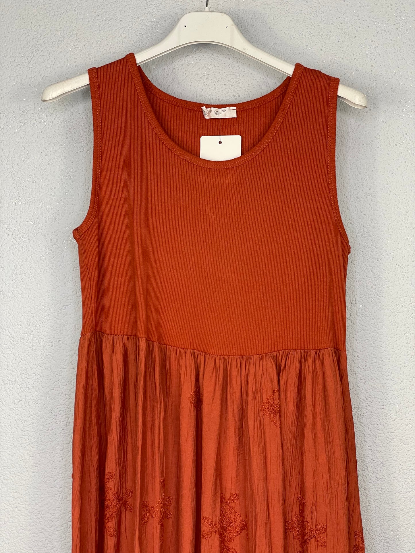 Vestido Cantera Teja