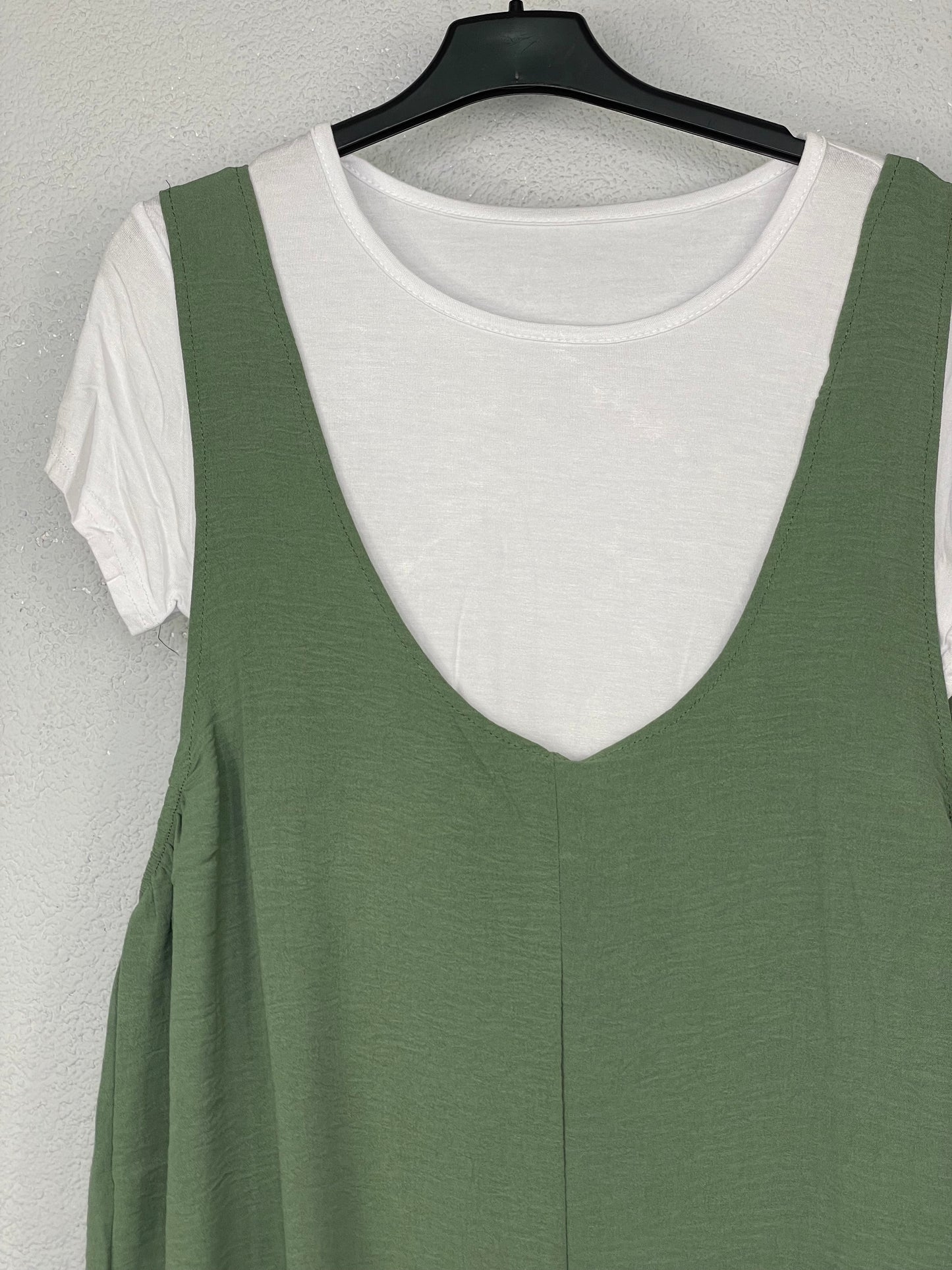 Mono corto Albacete Caqui (con camiseta)