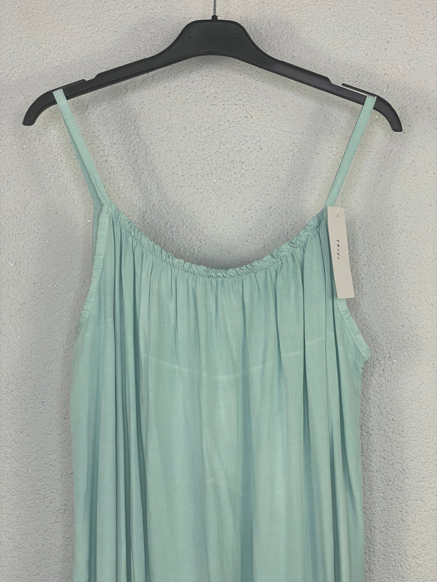 Vestido María turquesa