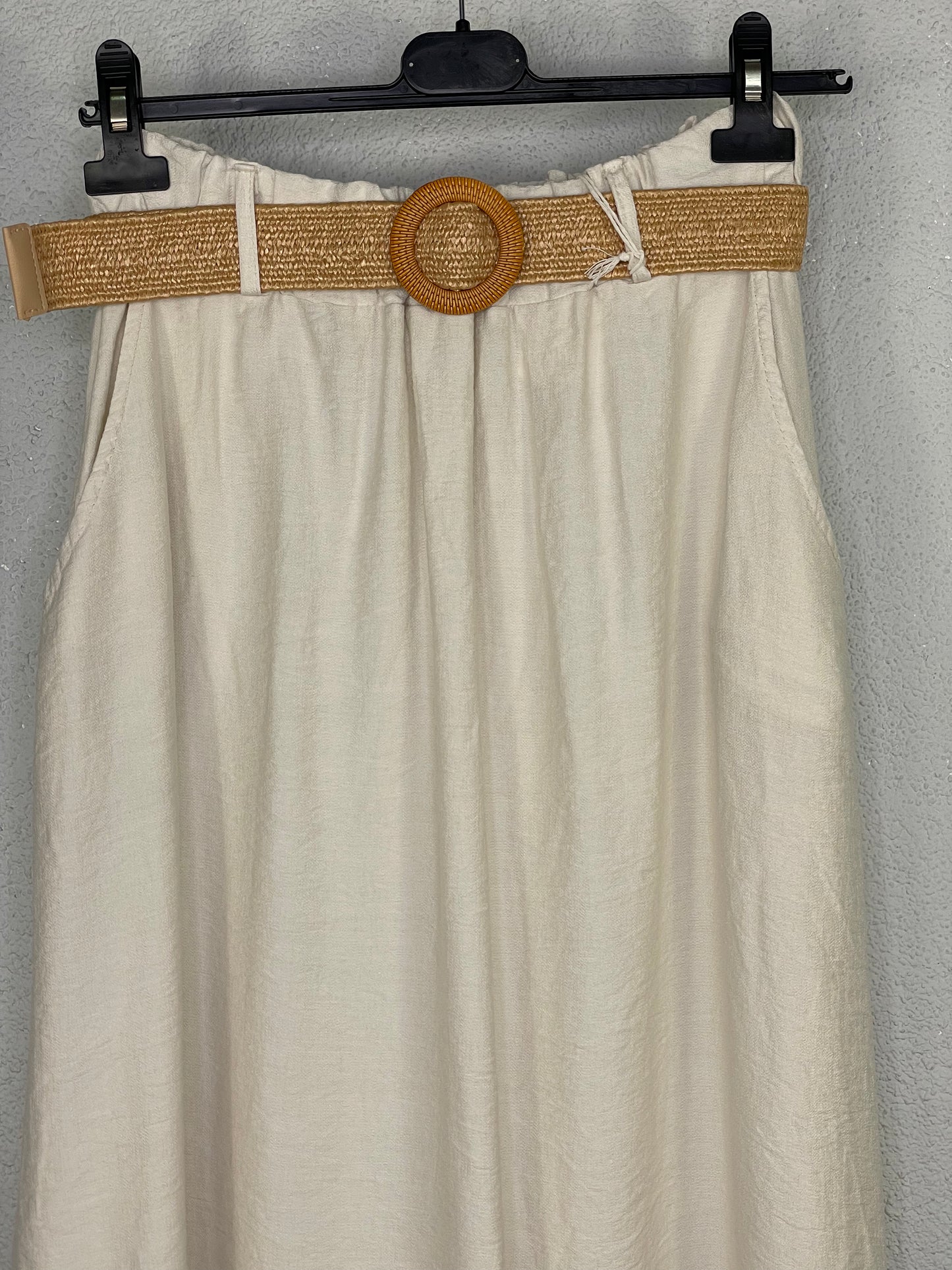 Falda Arena Beige