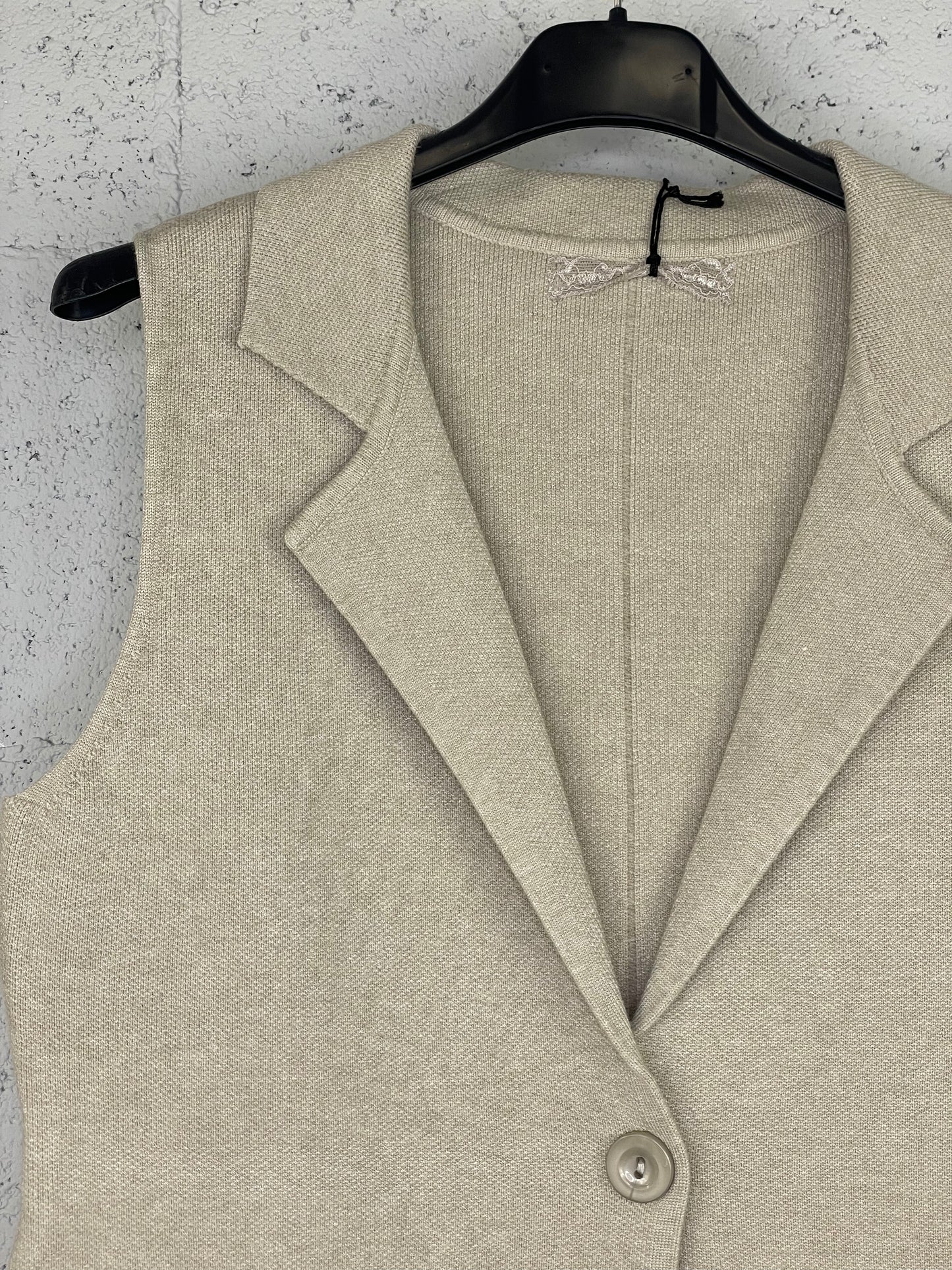 Chaleco Lola Beige