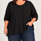 Camiseta Iría Negra PLUS
