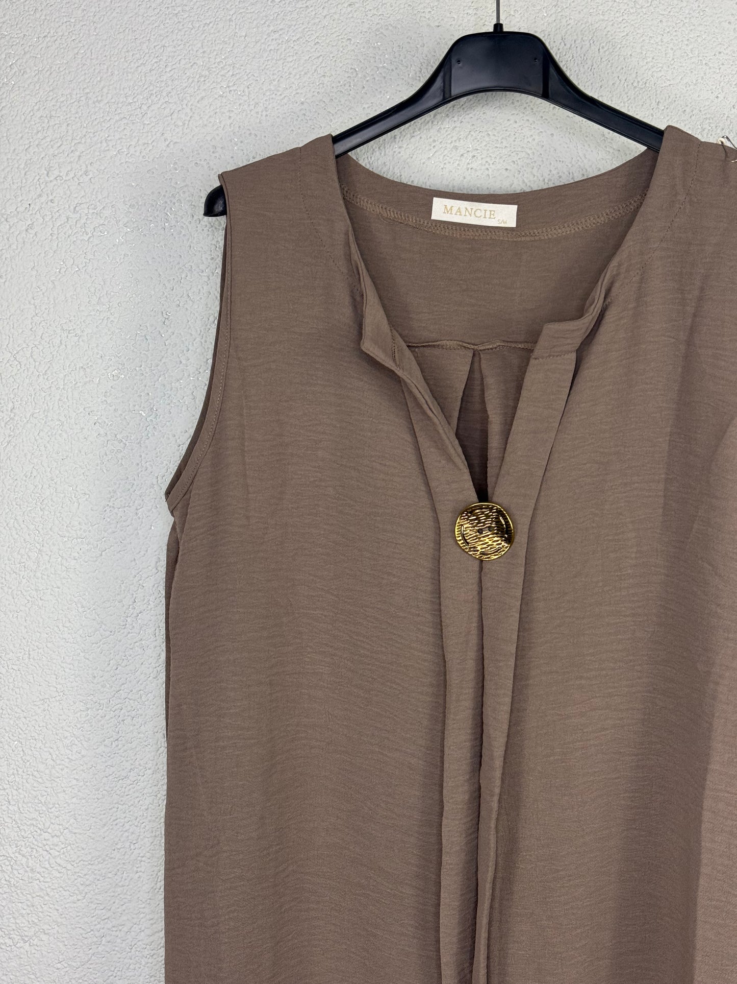 Vestido Saona Taupe