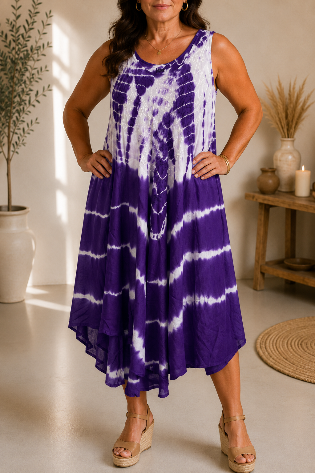 Vestido Capri morado