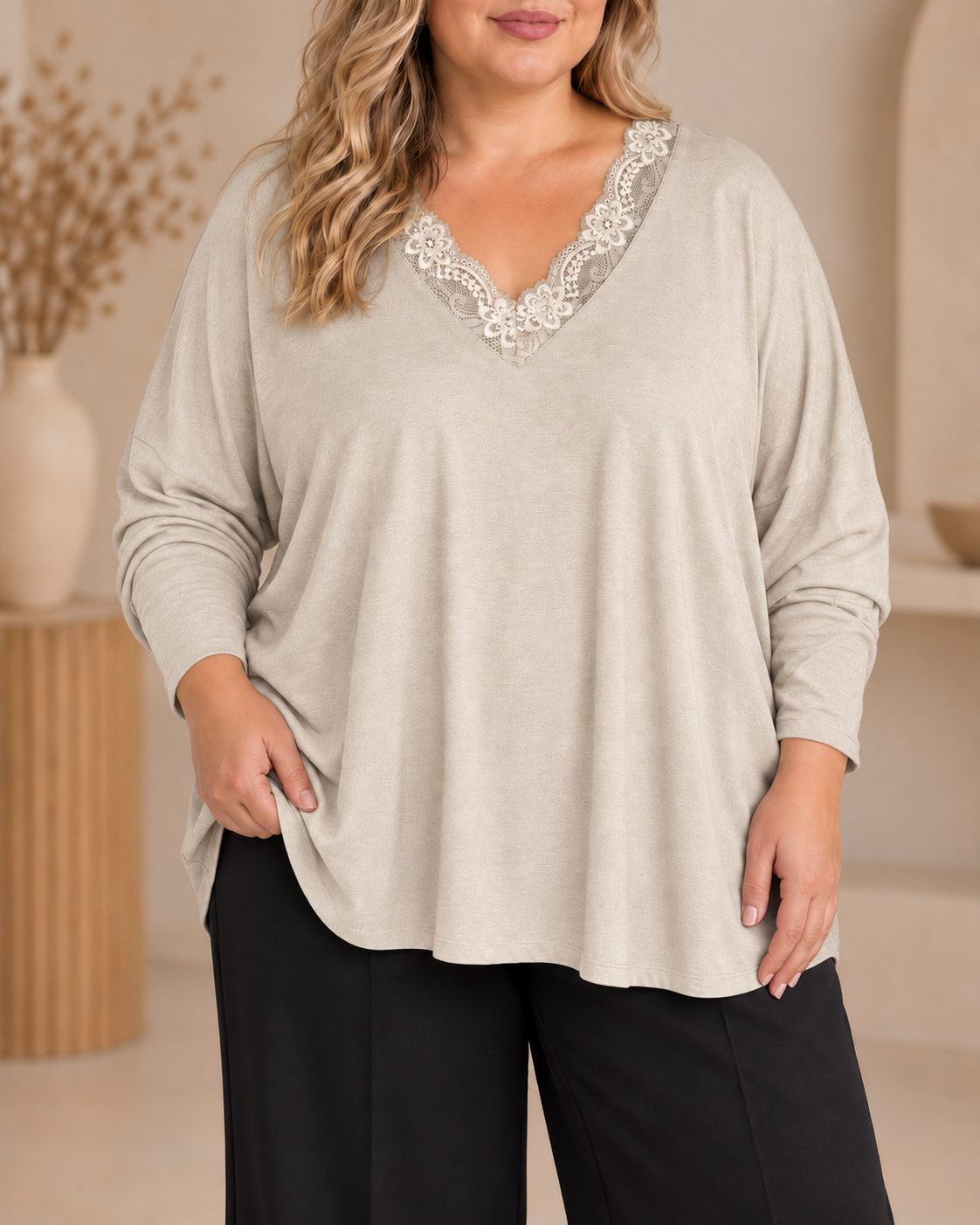 Camiseta Arenas Beige