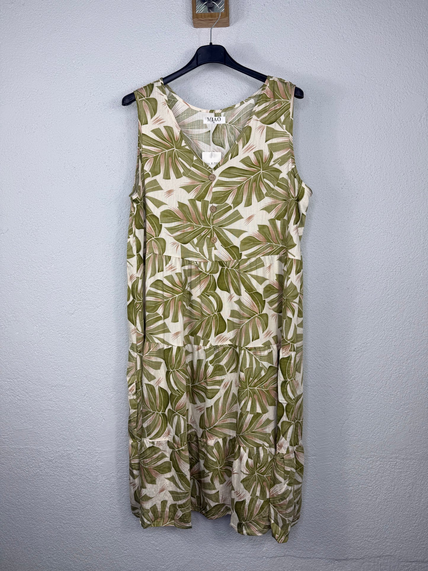 Vestido Palma Verde