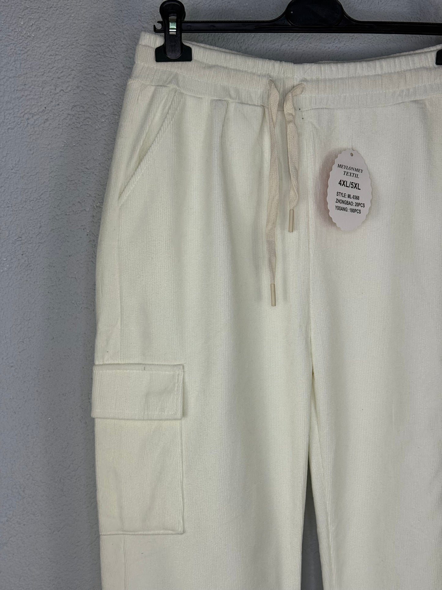 Pantalón Suiza cargo Blanco