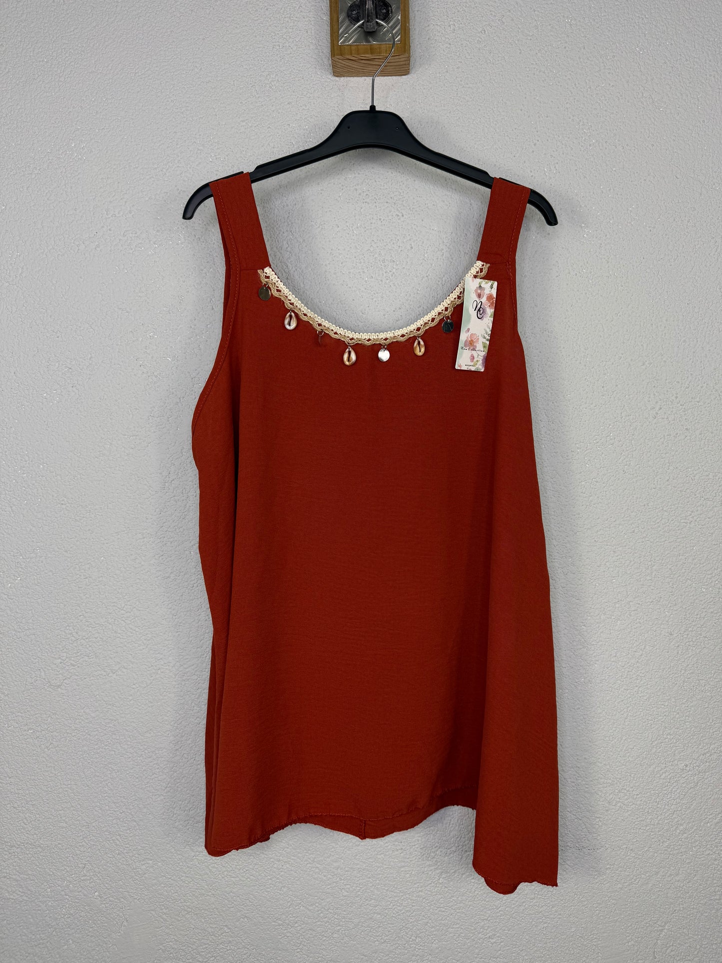 Blusa Formentera Teja