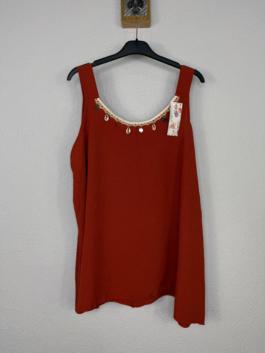 Blusa Formentera Teja