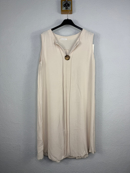 Vestido Saona Beige