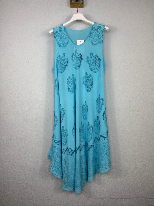 Vestido Hawái Azul
