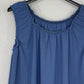 Blusa Vera Azul tejano