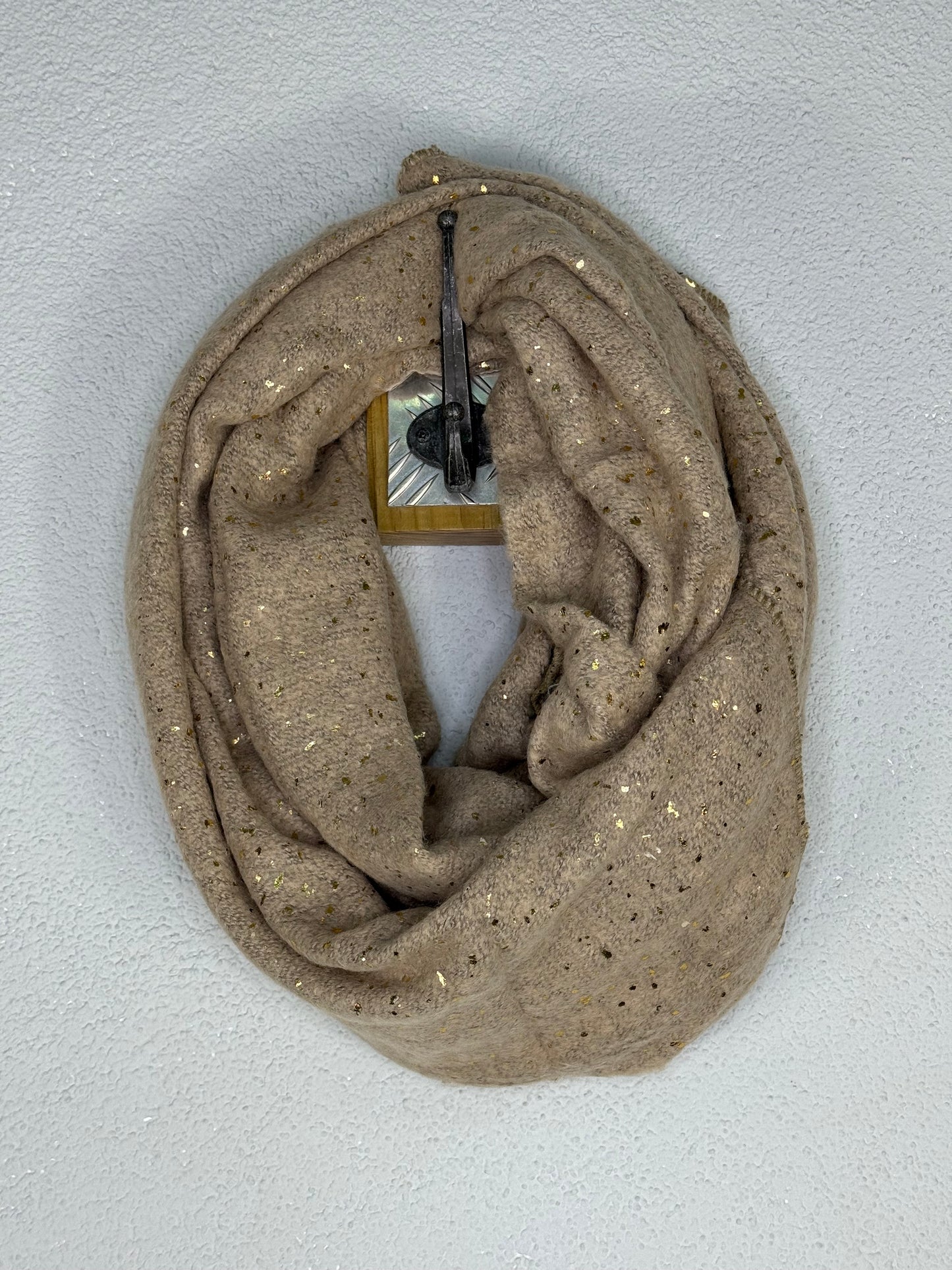 Bufanda Beige Dorado