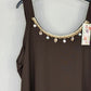 Blusa Formentera Marrón chocolate