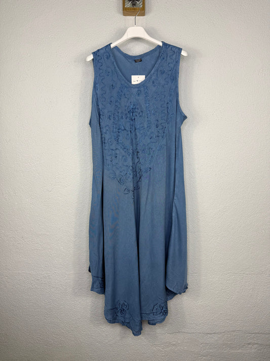 Vestido Creta Azul
