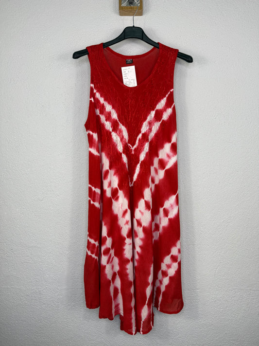 Vestido Filipinas Rojo
