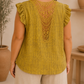 Blusa Palma Mostaza