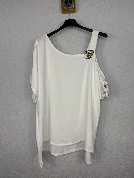 Blusa Dama Blanca