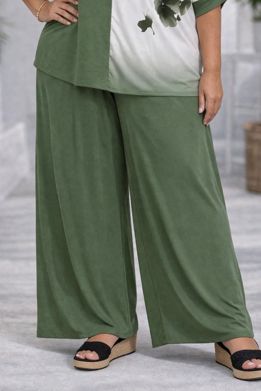 Pantalón Gladis Caqui PLUS